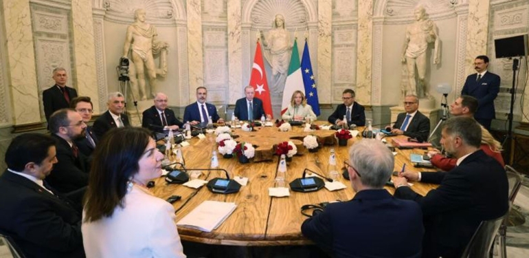 Türkiye-İtalya 4. Hükümetlerarası Zirvesi sonrası ortak bildiri